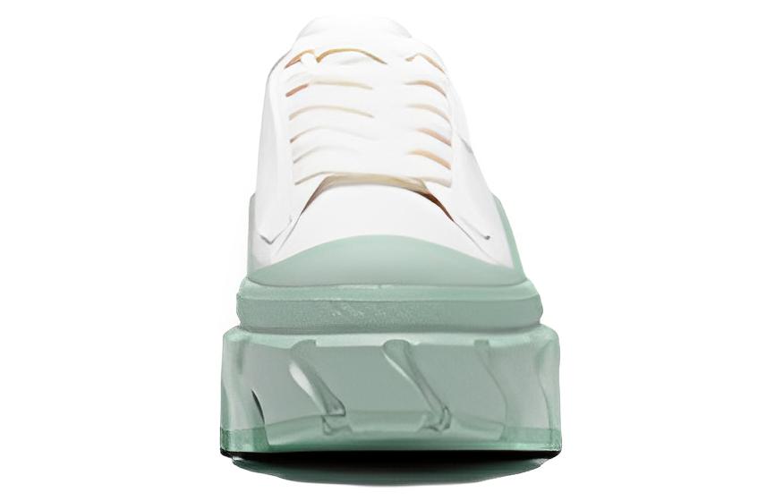 (WMNS) Li-Ning Lifestyle CF Skate Shoes 'Green White' AGCS230-3