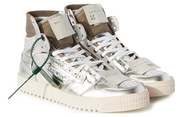 Off-White 3.0 Off-Court High 'Silver Brown Green' OMIA065F23LEA0047272