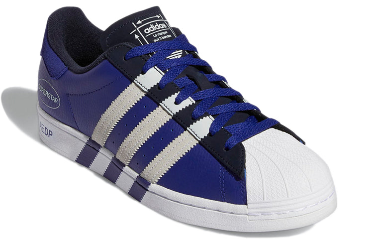 adidas Superstar 'Extended Midfoot Stripes - Legacy Indigo' GY3415