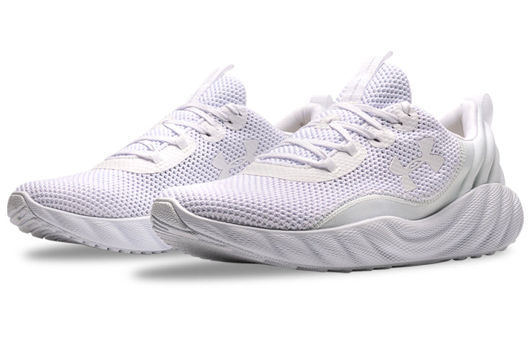 (WMNS) Under Armour Charged Will Running Shoes White 3022039-104