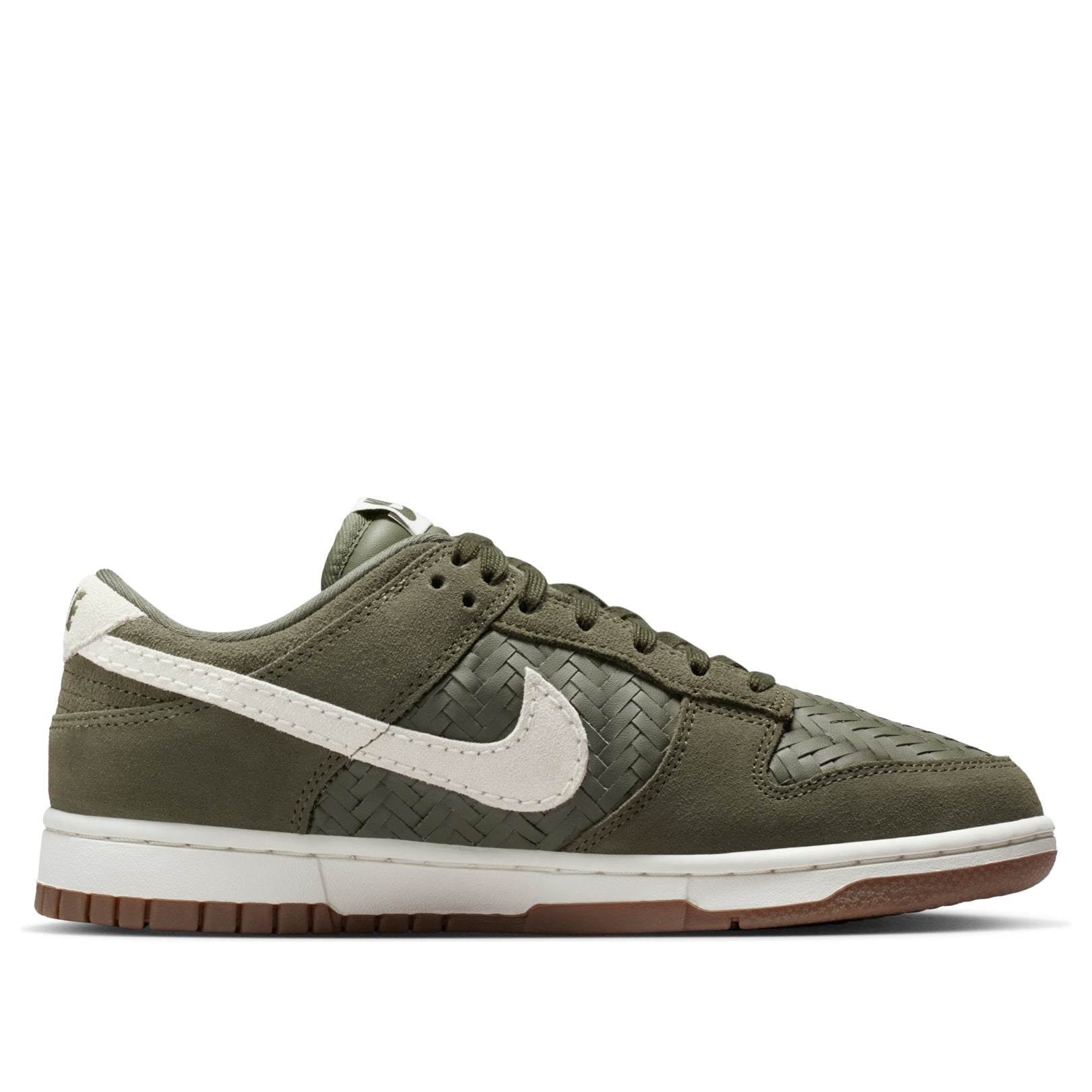 (WMNS) Nike Dunk Low Premium SE 'Woven Pack Medium Olive' IB6161-200