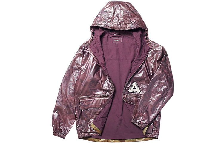 PALACE Unisex FW19 P-stealth Hooded Jacket Purple PAL-FW19-025