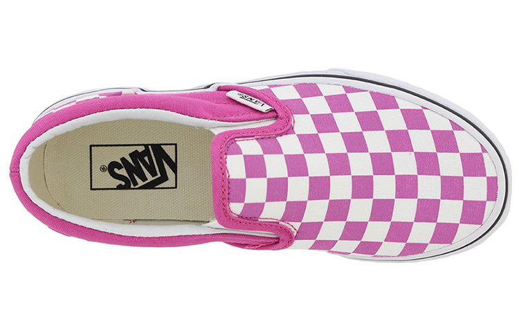 (GS) Vans Classic Slip-On 'Raspberry Rose Checkerboard' VN0A32QIQ6T