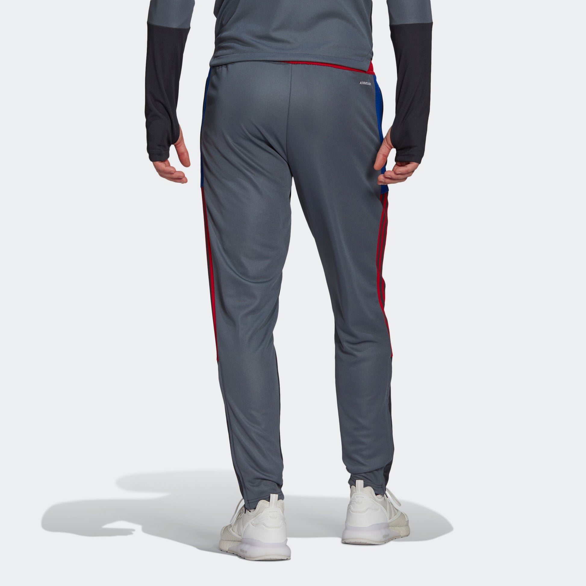 adidas x Crossover Mufc Hu Tr Pnt Manchester United Soccer/Football Colorblock Sports Long Pants Gray GK7723