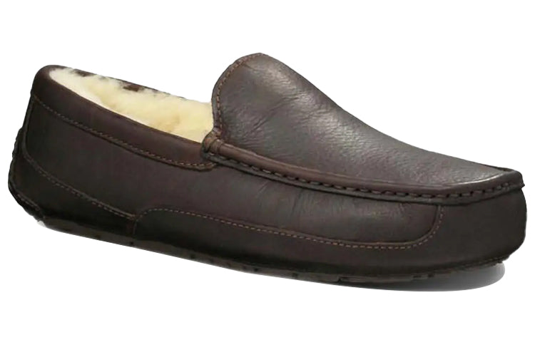 UGG Ascot Leather Slipper 'Brown' 5775-CTEA