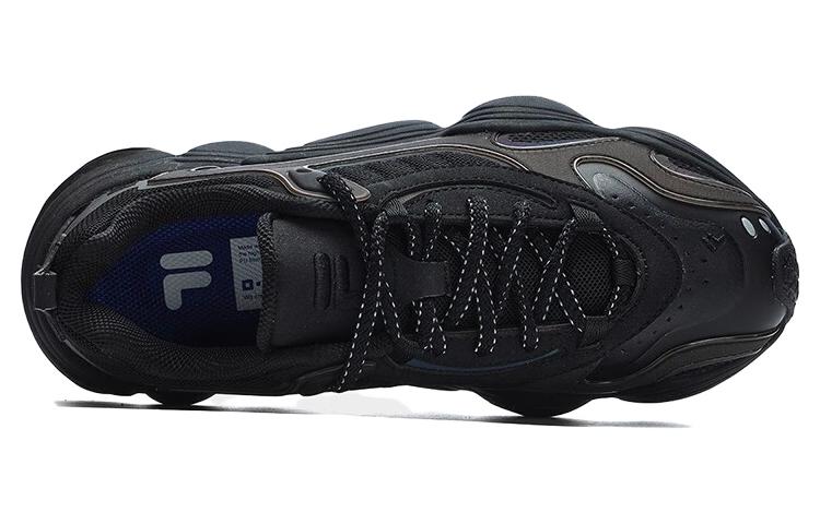 (WMNS) FILA FUSION TENACITY Chunky Sneakers 'Black' T12W311601FBK