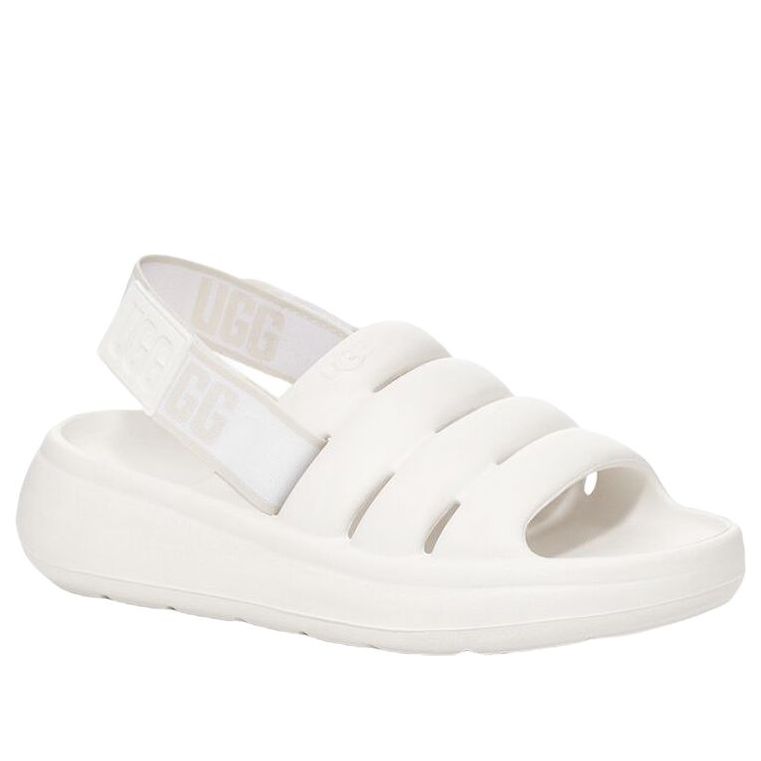 (WMNS) UGG Sport Yeah Slide 'Bright White' 1126811-BRWH