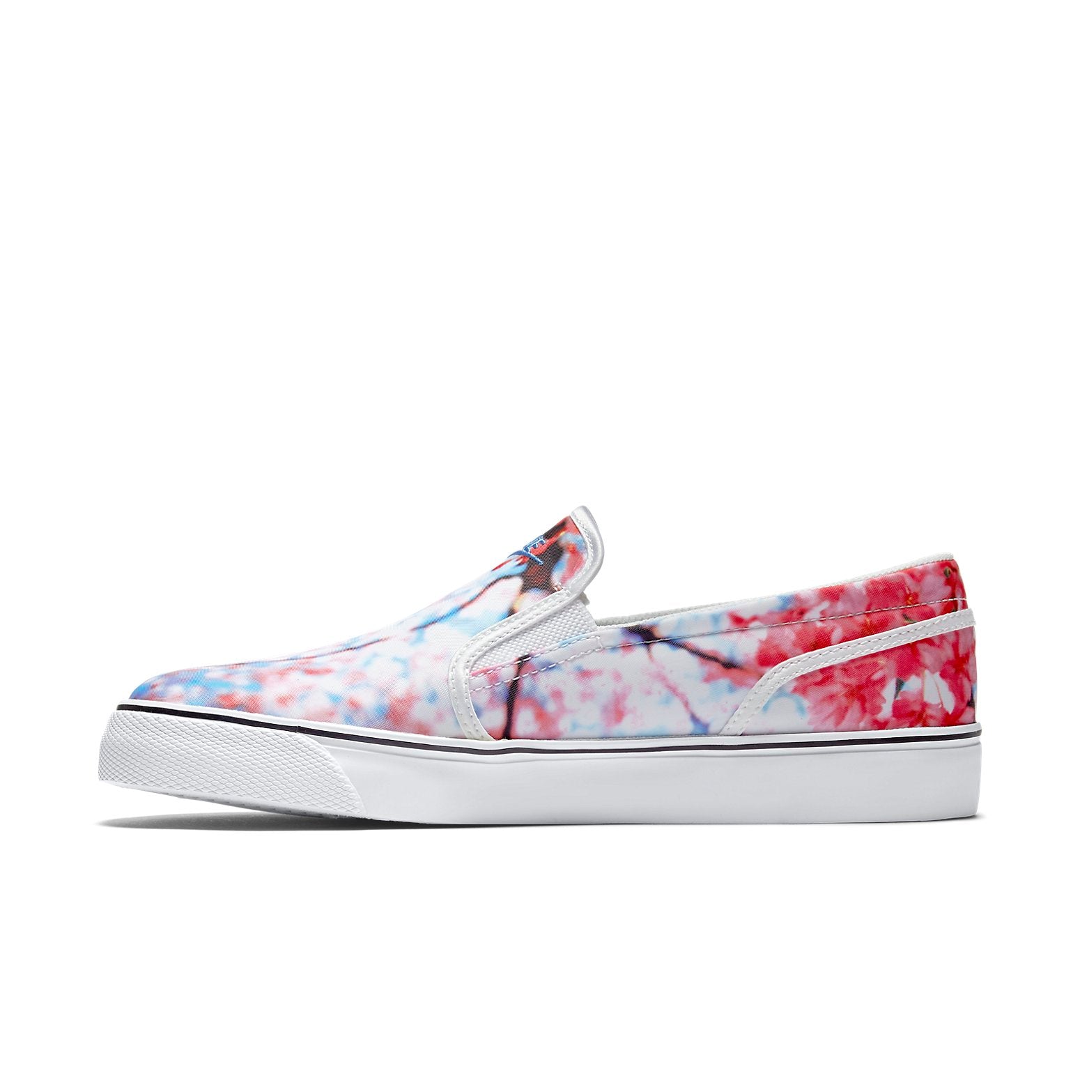 (WMNS) Nike Toki Slip On 'White Blue Red' 820223-141