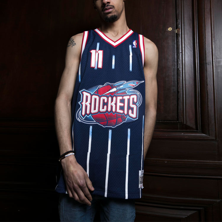 Mitchell & Ness NBA Swingman Jersey 'Houston Rockets - Yao Ming 2002/03' SMJYGS18174-HRONAVY02YMI