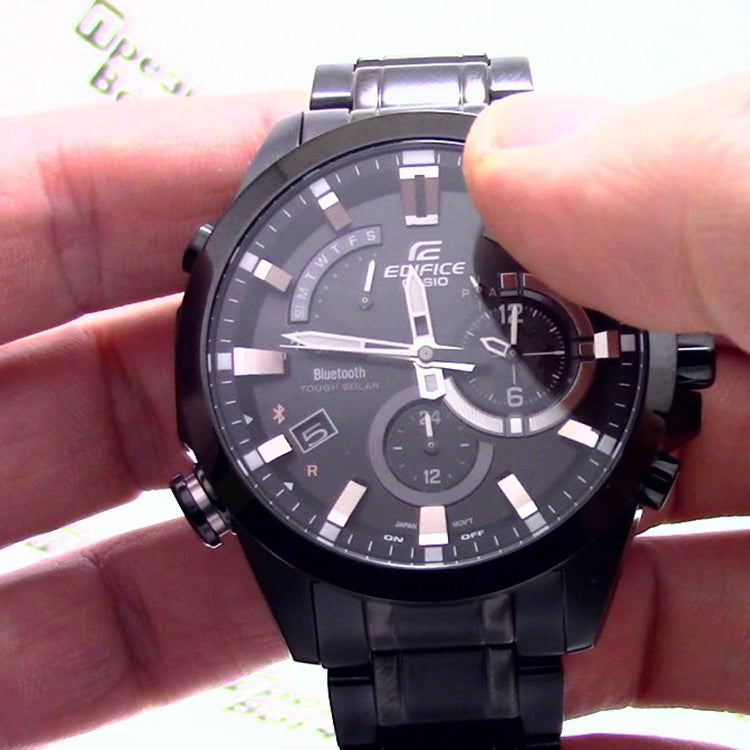 Casio Edifice Analog Watch 'Core Black' EQB-510DC-1A