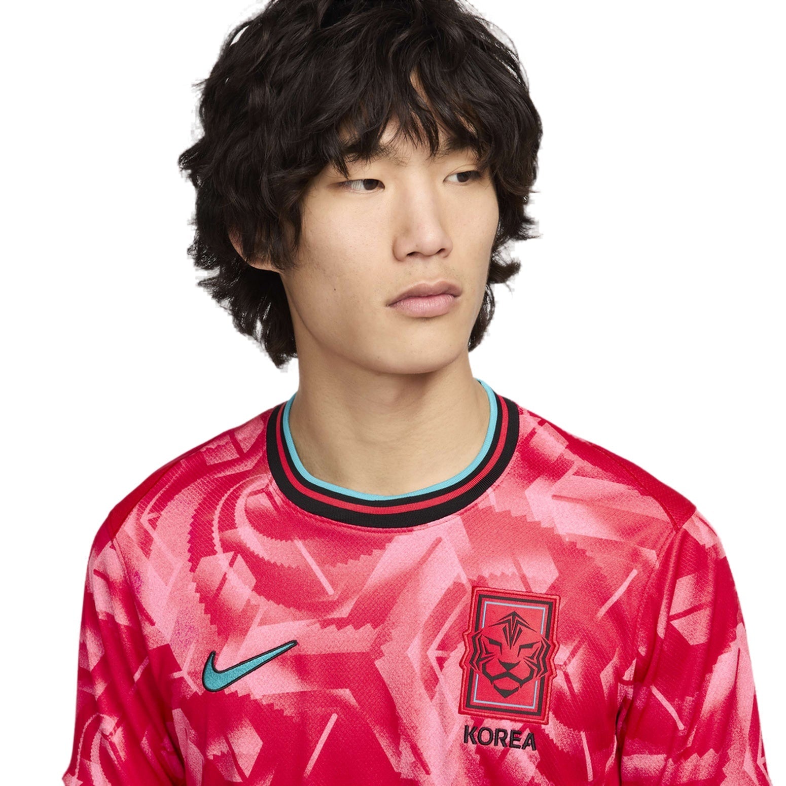 Nike South Korea 2024 Stadium Home T-shirt Asia Sizing 'Red' FJ4282-679