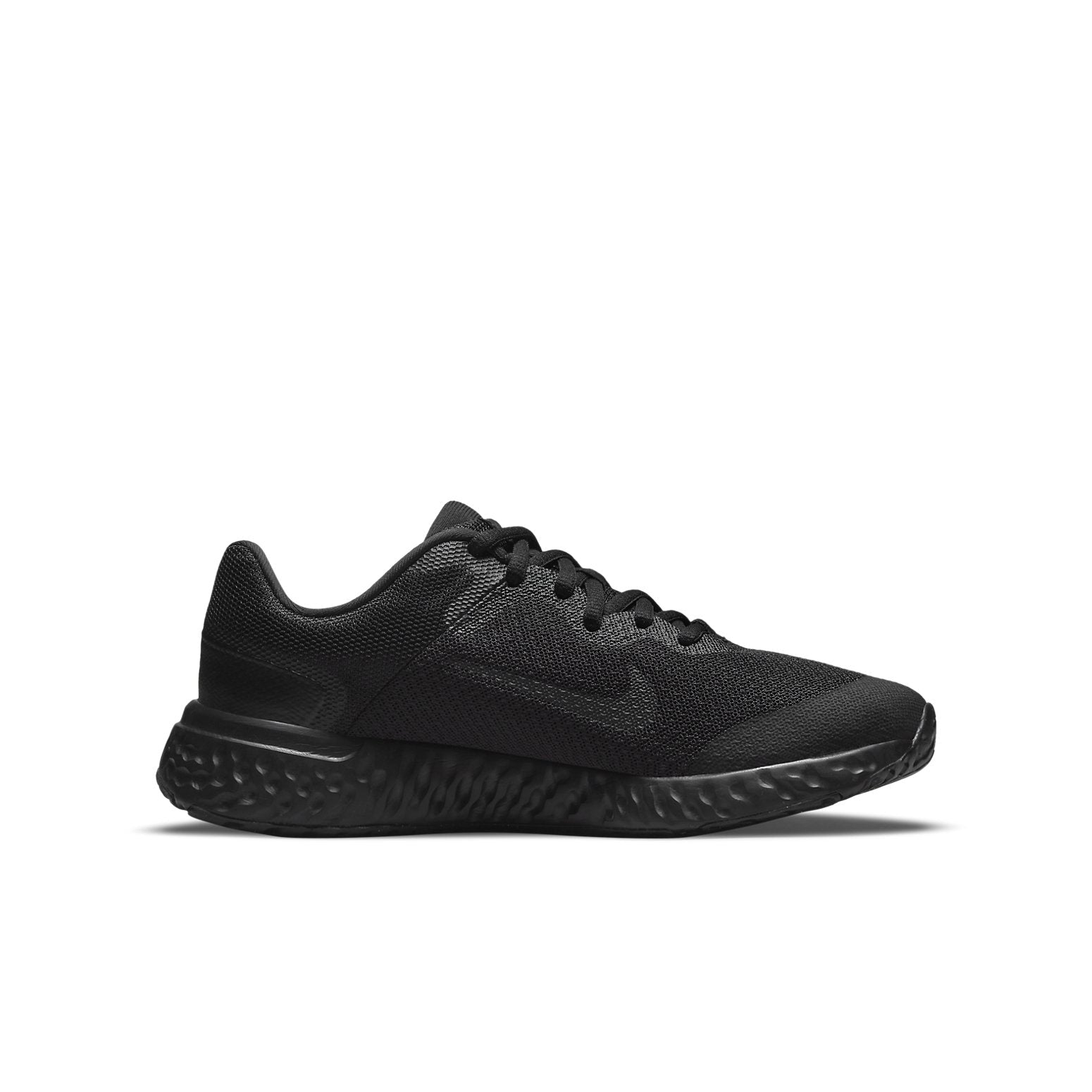 (GS) Nike Revolution 6 4E Wide 'Black Dark Smoke Grey' DN8207-001