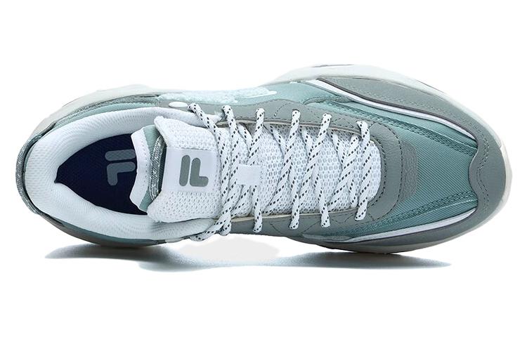 (WMNS) FILA FUSION Cheese Sneakers 'Grey Blue White' T12W311103FWF