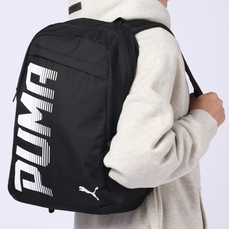 PUMA Pioneer Backpack I 'Black White' 074714-01