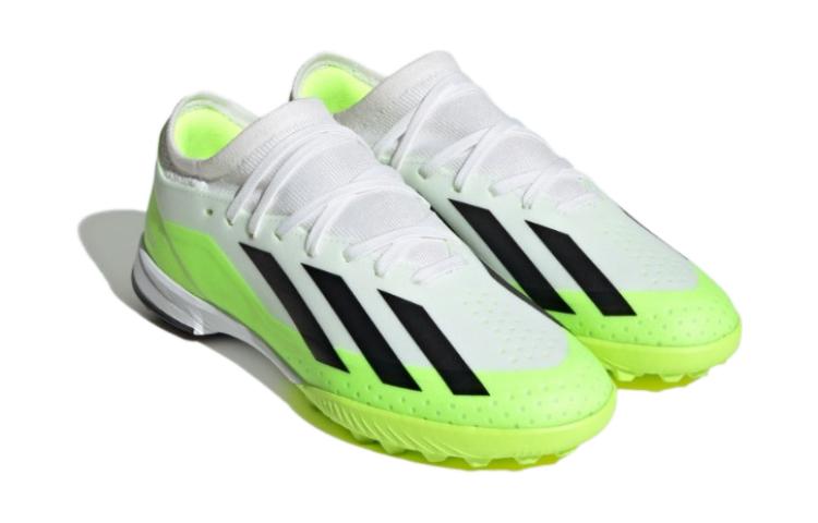 (GS) adidas X Crazyfast.3 TF 'White Black Lucid Lemon' IE1568