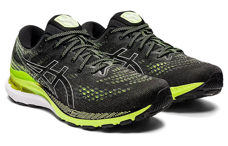 ASICS Gel-Kayano 28 2E Wide 'Black Hazard Green' 1011B188-004