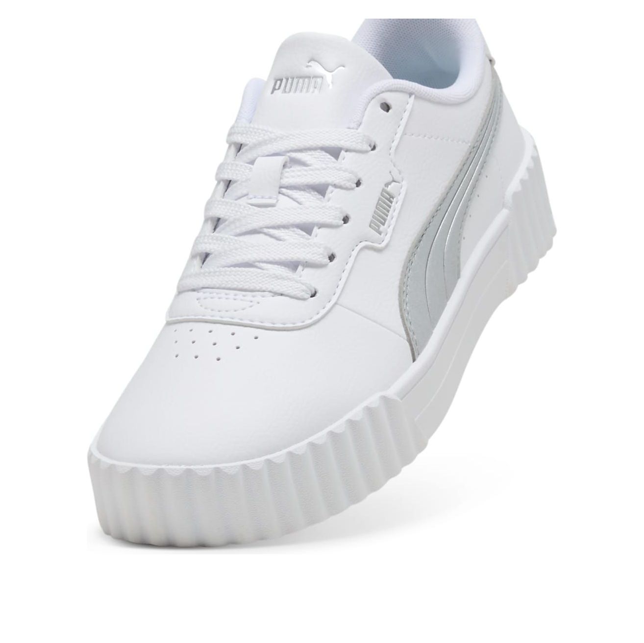(WMNS) PUMA Carina 3.0 Aqua Metallics 'White Silver' 400722-01