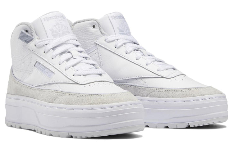 (WMNS) Reebok Club C Geo Mid 'Ftwr White' GY8782