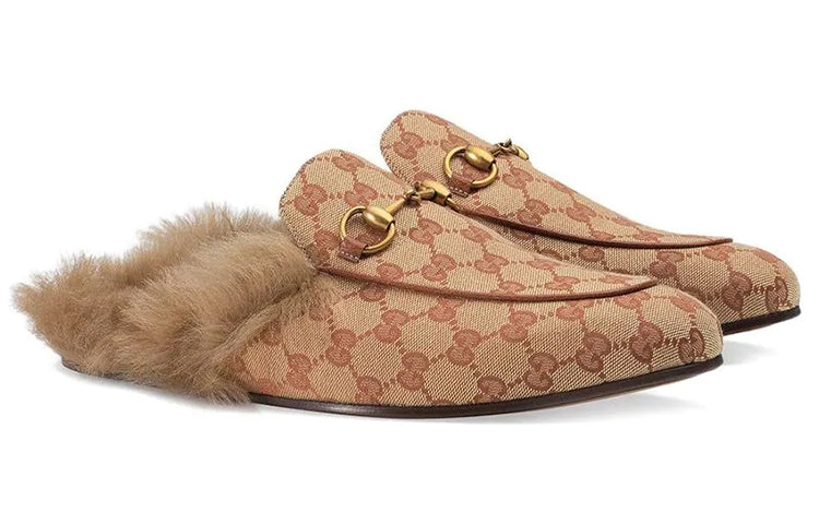 Gucci Princetown GG canvas slipper 428619-9Y9J0-8377