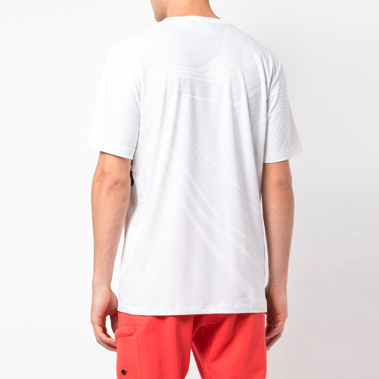 adidas x PALACE Crossover Loose Alphabet Short Sleeve Unisex 'White' CZ5906