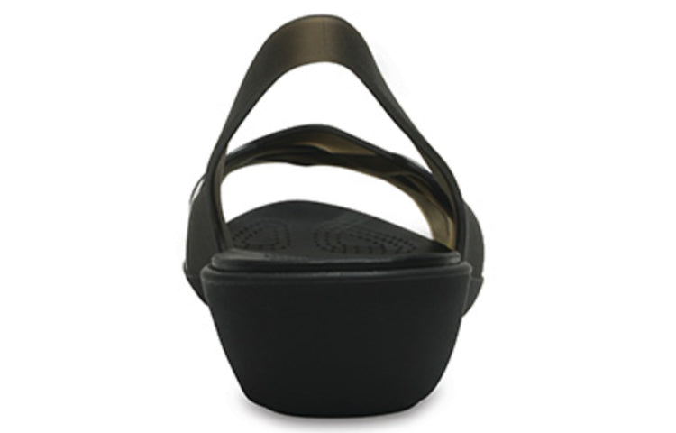 (WMNS) Crocs Sandals 'Black' 204774-060