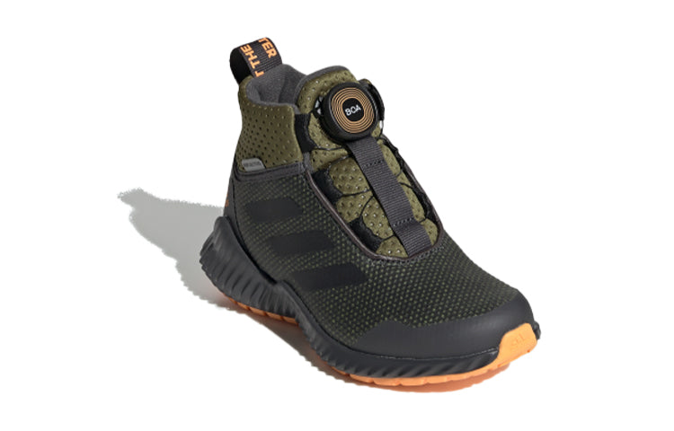 (GS) adidas Fortatrail Boa J 'Black Green Orange' G27562