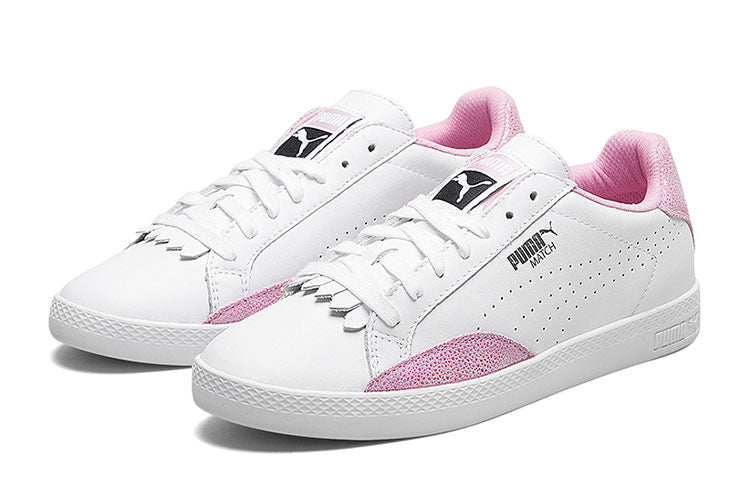 (WMNS) PUMA Match Lo Reset Casual Shoes White/Pink 362724-01