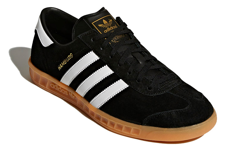 adidas originals Hamburg Shoes Black/White/Brown S76696