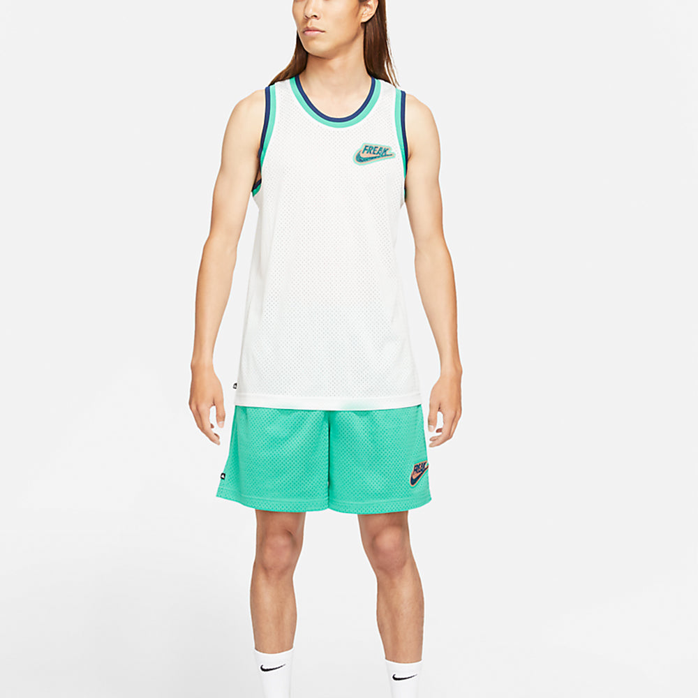 Nike Giannis Freak Contrasting Basketball Jersey 'White' DA5685-121