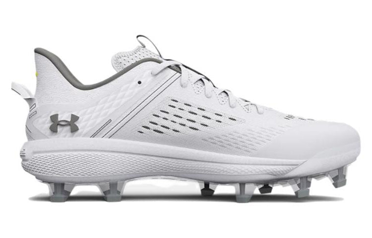 Under Armour Yard Low MT TPU Baseball Cleats 'White' 3025591-100