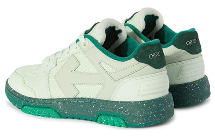 (WMNS) Off-White Slim Out Of Office Low-Top Sneaker 'Green' OWIA276F23LEA0015057