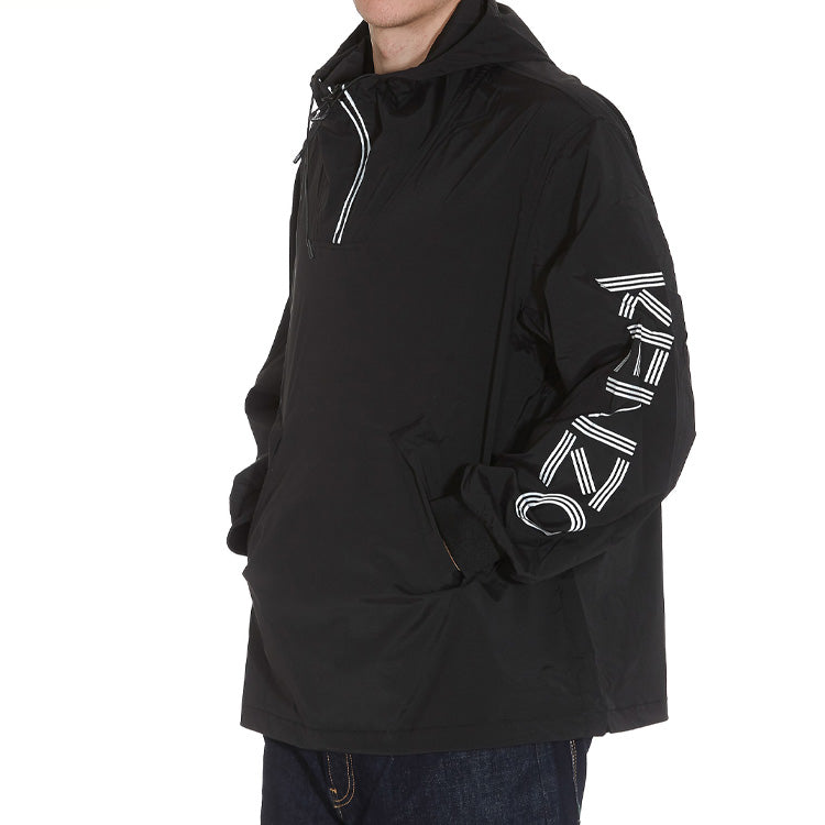 KENZO Acrylic Blending Jacket Coat Male Black FA55BL1491NL-99
