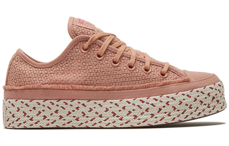 (WMNS) Converse Chuck Taylor All Star Espadrille Low 'Summer Getaway - Rose Gold' 567687C