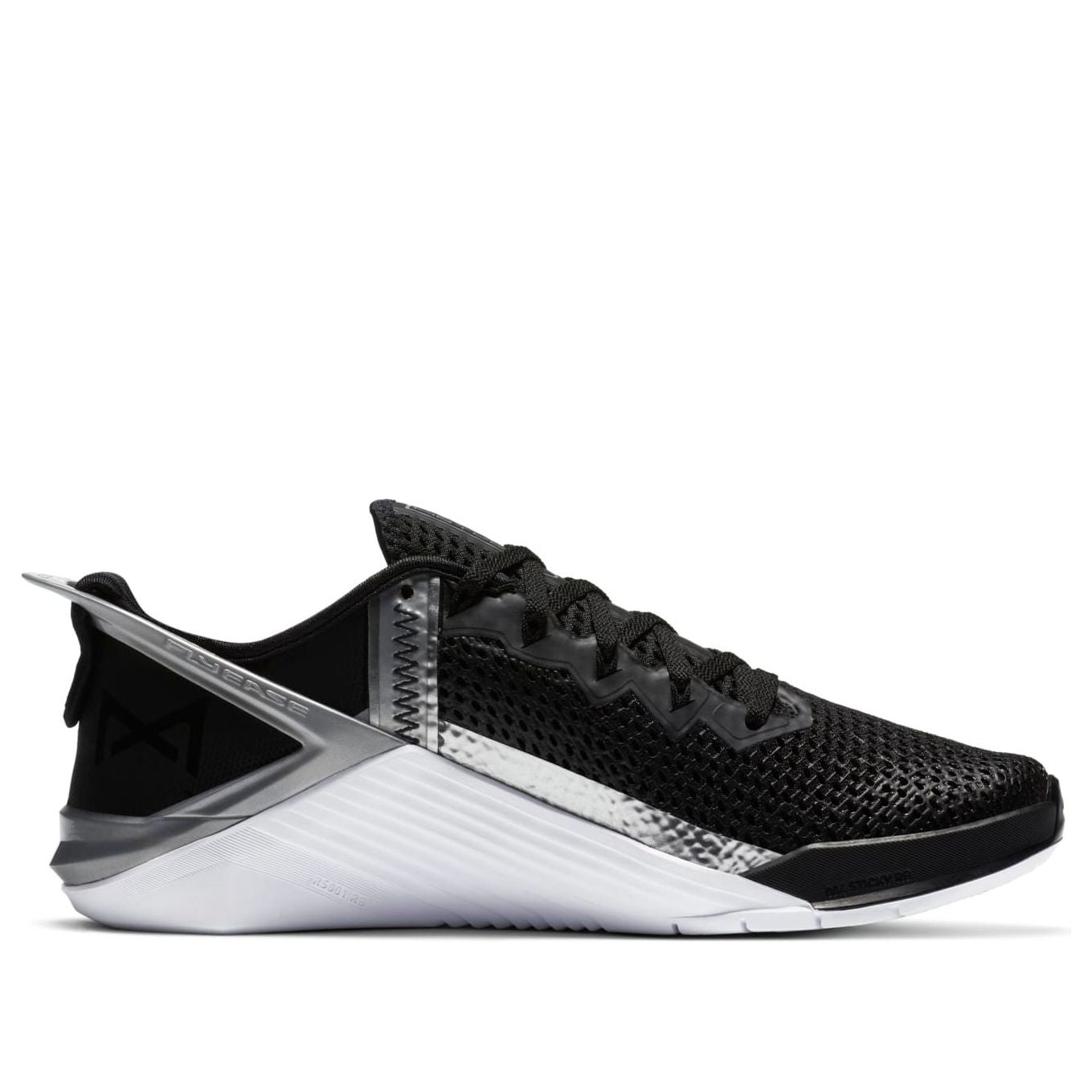 (WMNS) Nike Metcon 6 FlyEase 'Black Metallic Silver' DB3794-010