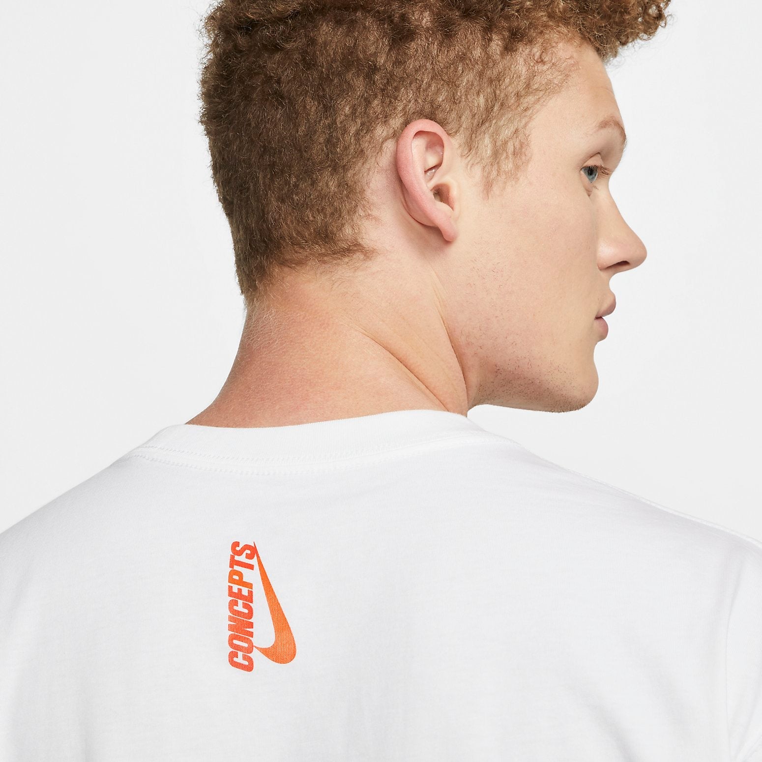 Nike SB x Concepts T-Shirt 'White Orange' DR0642-100