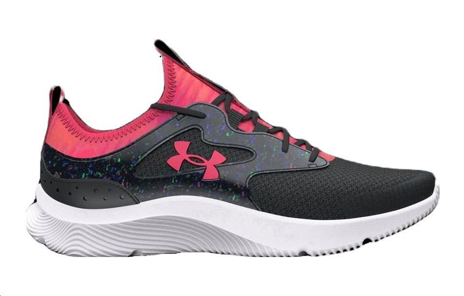 (GS) Under Armour Infinity 2.0 Running Shoes 'Black Pink' 3026166-002