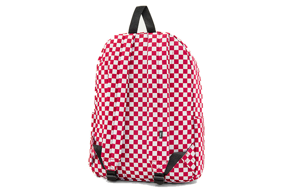 Vans Old Skool H2O Check Backpack 'Chili Pepper Checkerboard' VN0A5KI1O84