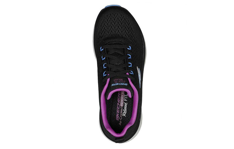 (WMNS) Skechers  DLux Walker 149368-BKPR