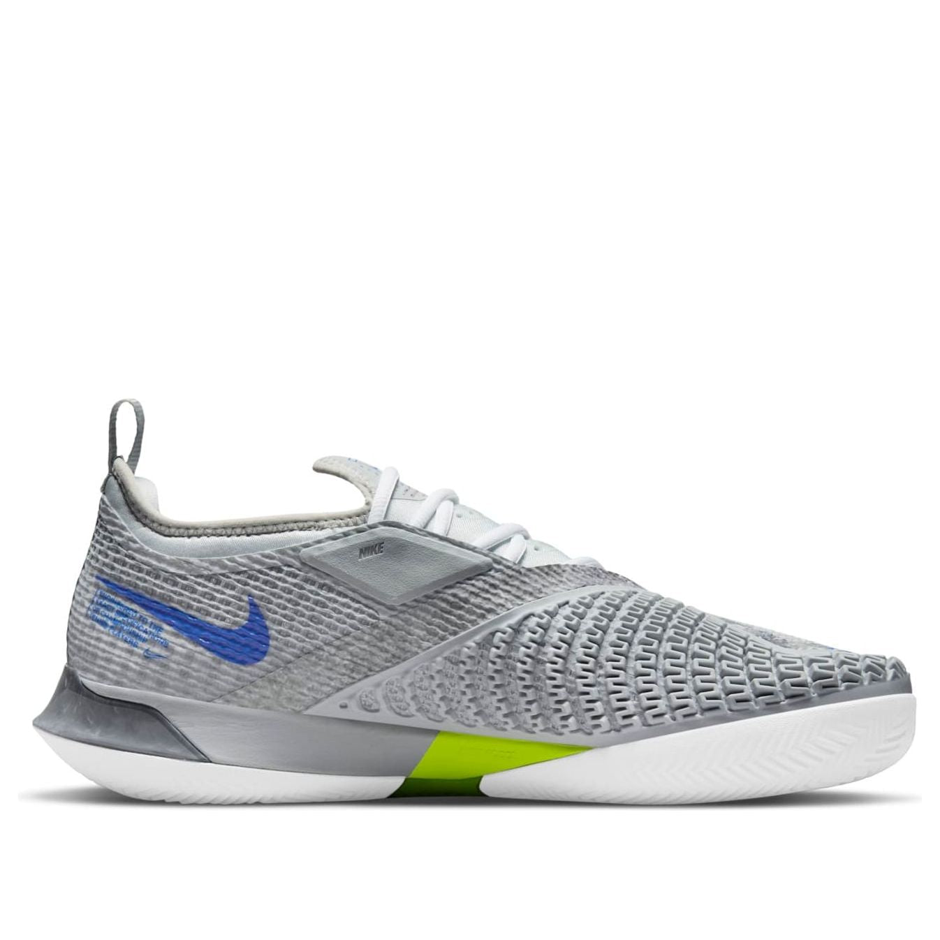 Nike Court React Vapor NXT Clay 'Light Smoke Grey Hyper Royal' CV0726-024