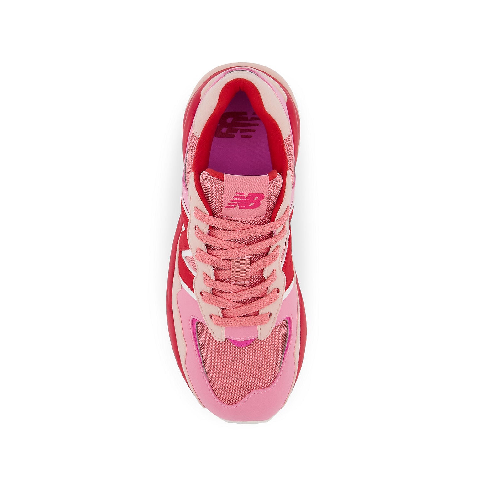 (GS) New Balance 57/40 'Vibrant Pink Team Red' GC5740SK