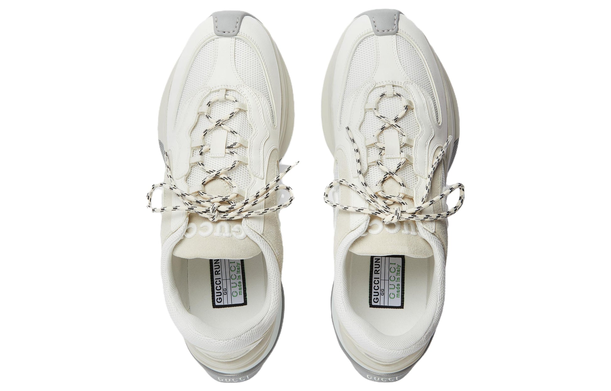 Gucci Run sneaker 'White Suede' 749785-AAB62-9144