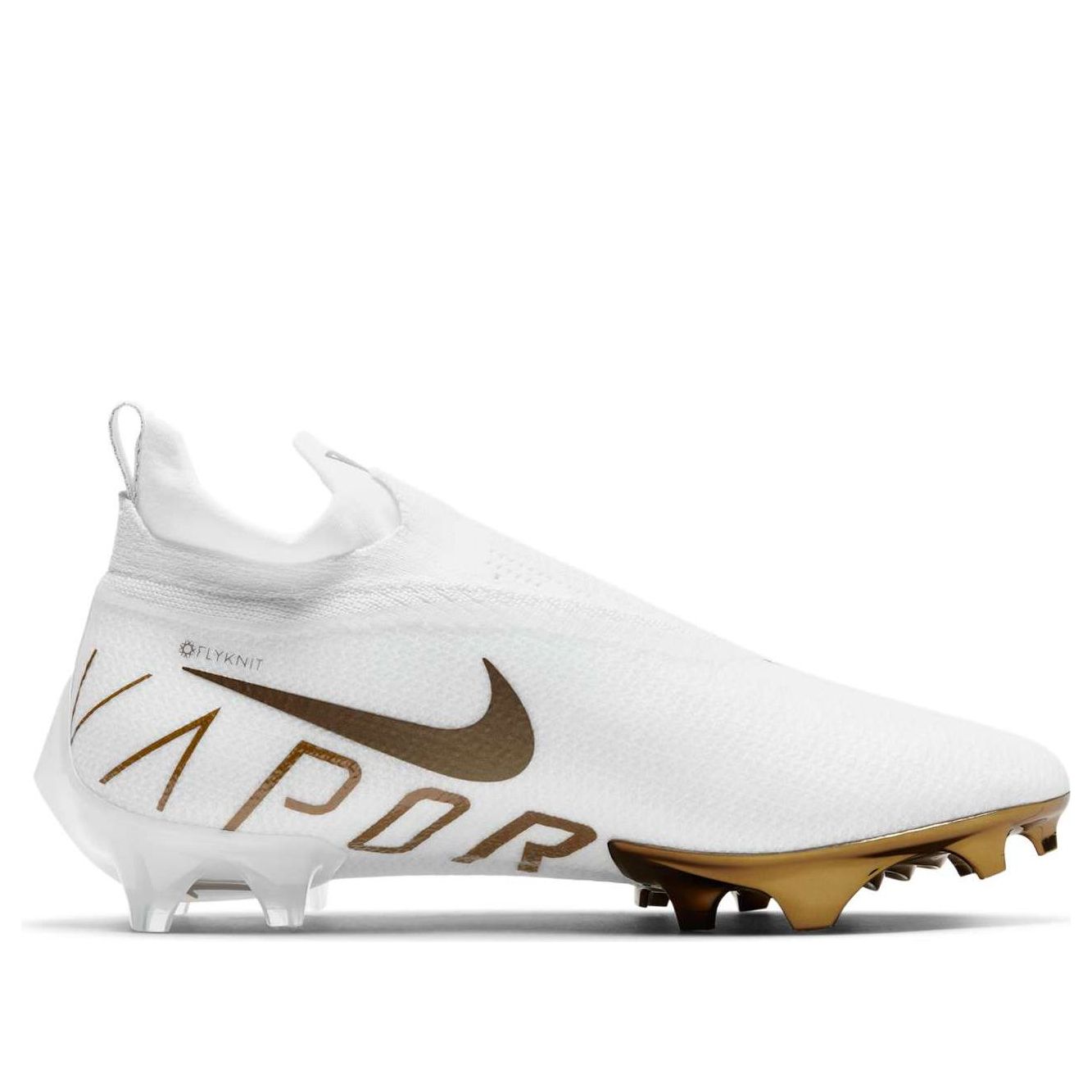 Nike Vapor Edge Elite 360 Flyknit 'White Metallic Gold' AO8276-111