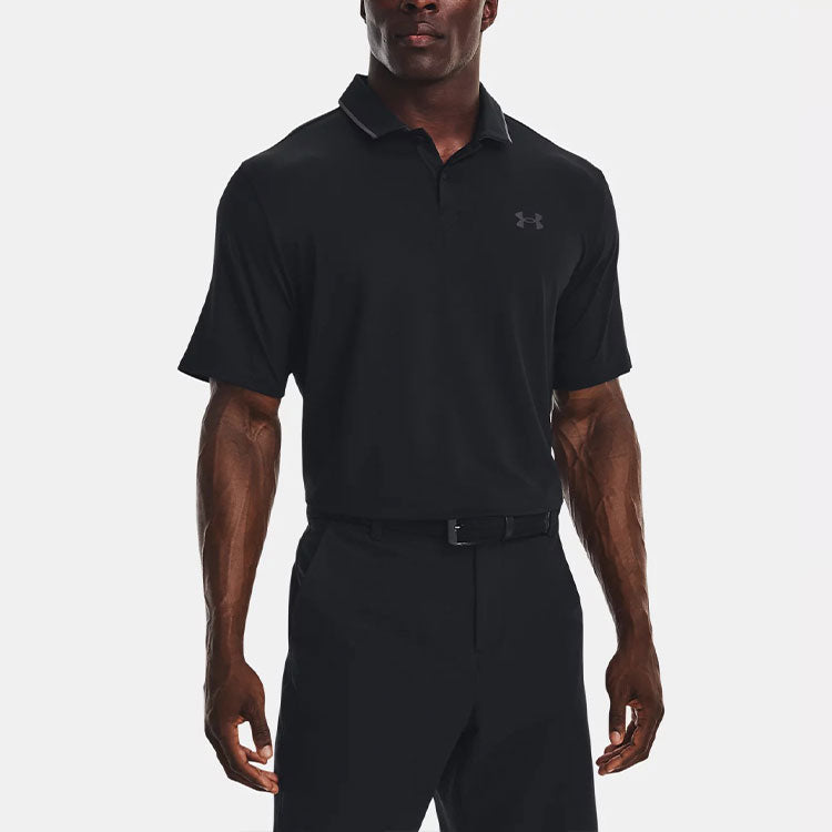 Under Armour Iso Chill Logo Polo Shirt 'Black' 1377364-001