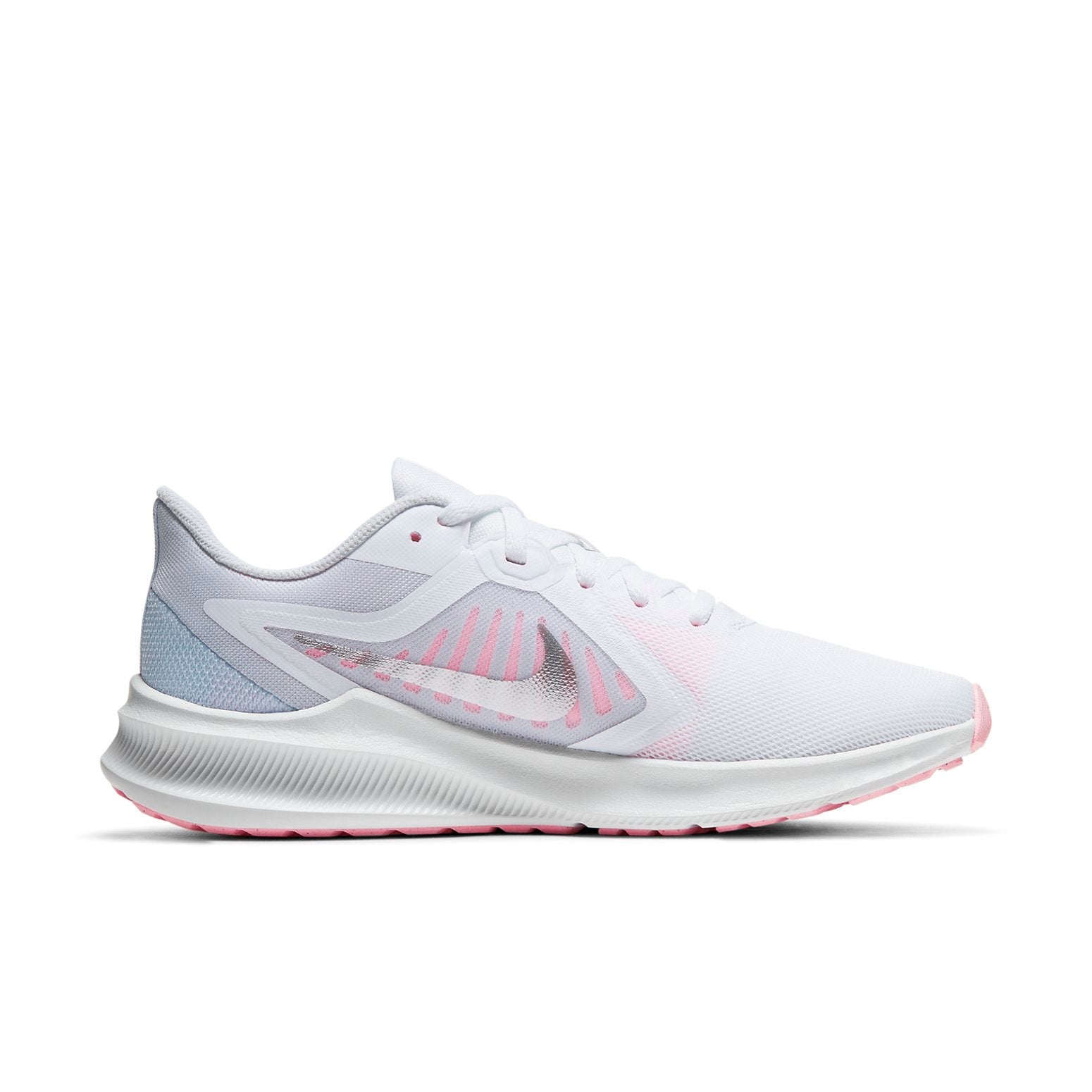 (WMNS) Nike Downshifter 10 Pink/White CI9984-007