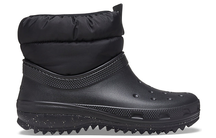 (WMNS) Crocs Classic Neo Puff Shorty Boots 'Black' 207311-001
