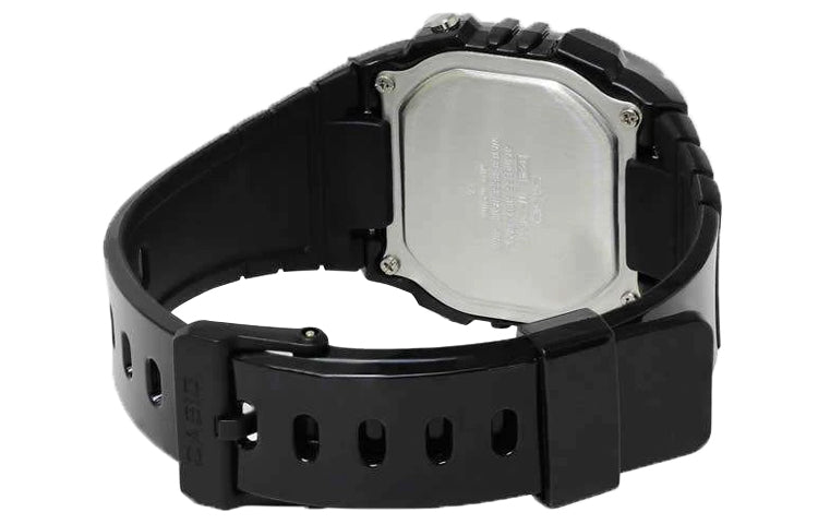 CASIO Waterproof Quartz Sports Unisex Mens BlackRed Digital W-215H-1A2