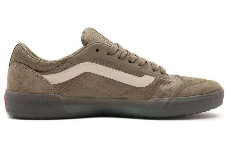 Vans Ave Breathable Wear-Resistant Non-Slip Low Top Casual Skate Shoes Brown Green VN0A5JIB9BD