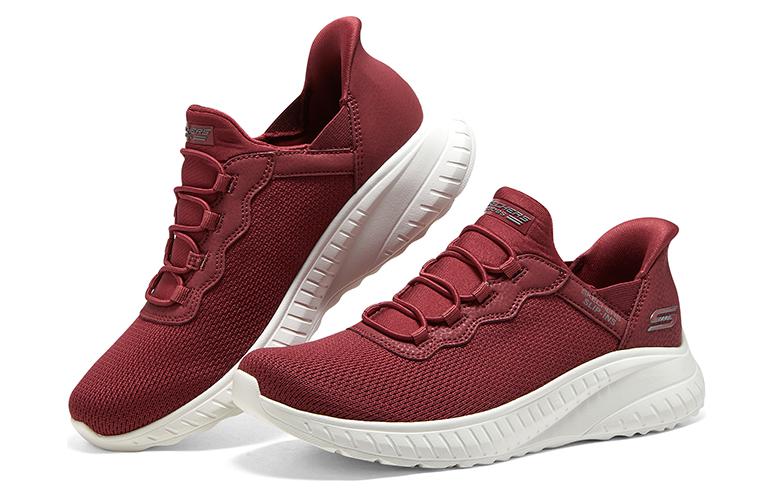 (WMNS) Skechers Slip-ins Bobs Sport Squad Chaos 'Red' 117500-RED