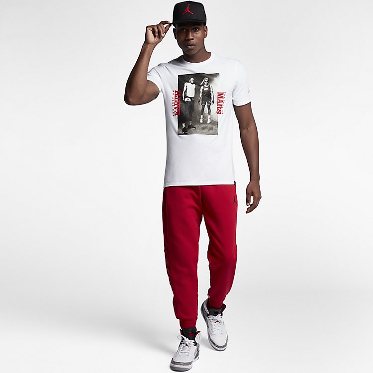 Nike Basketball s Men JSW Tee MARS BLK PHOTO 878411-100