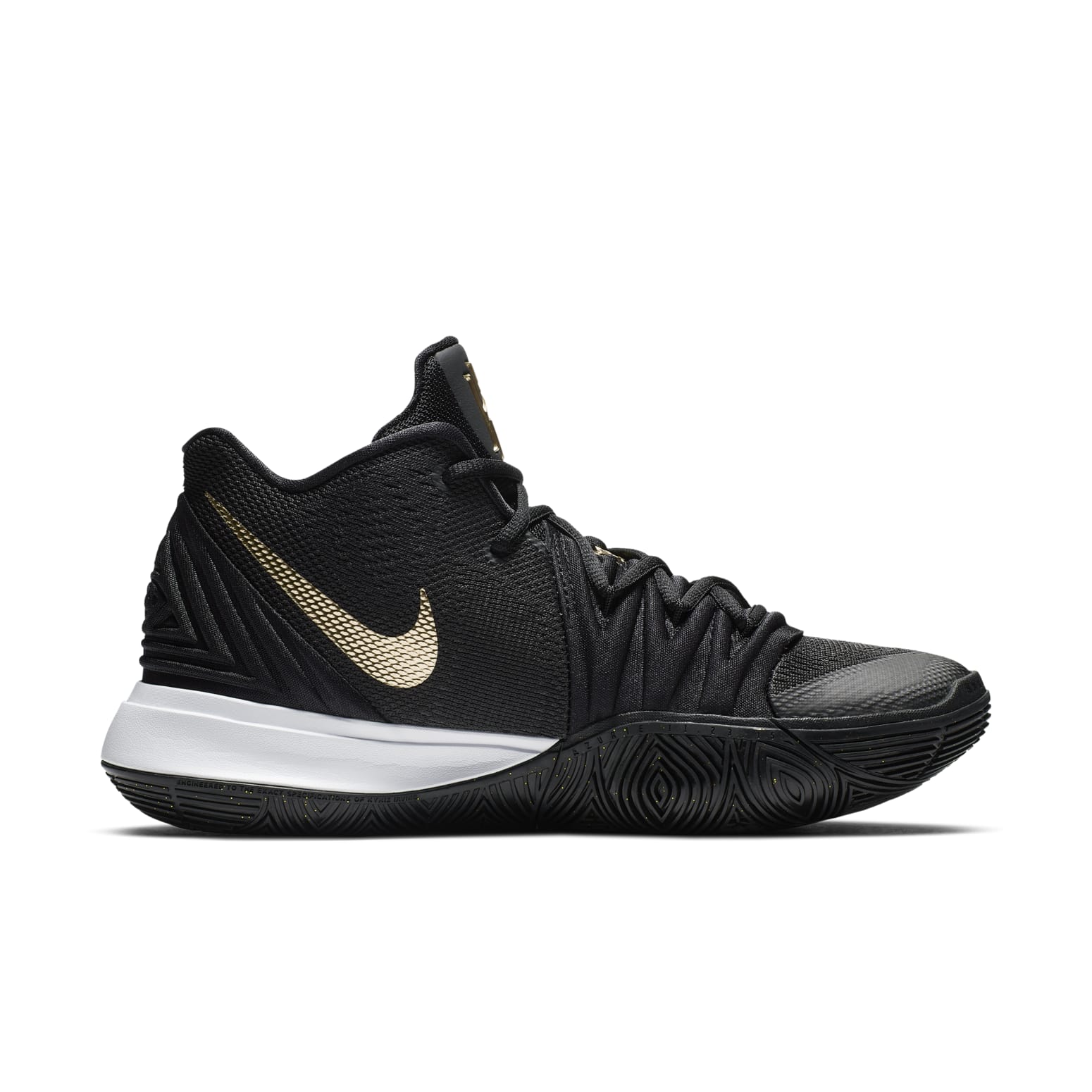 Nike Kyrie 5 'Black Metallic Gold' AO2918-007